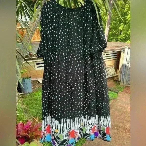 More Jazz Dress A Chorus Line Company Size XXL Musical Notes Black White - Picture 2 of 4